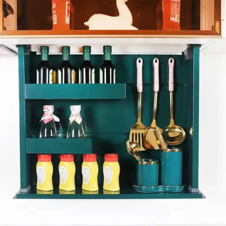 Electric Adjustable Height Smart Lift Kitchen Storage Cabinet