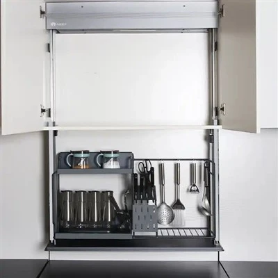 Modern Design Kitchen Cabinet Hardware Automated Lifting Rack