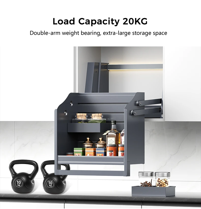 Electric Lift Storage Organizer high quality
