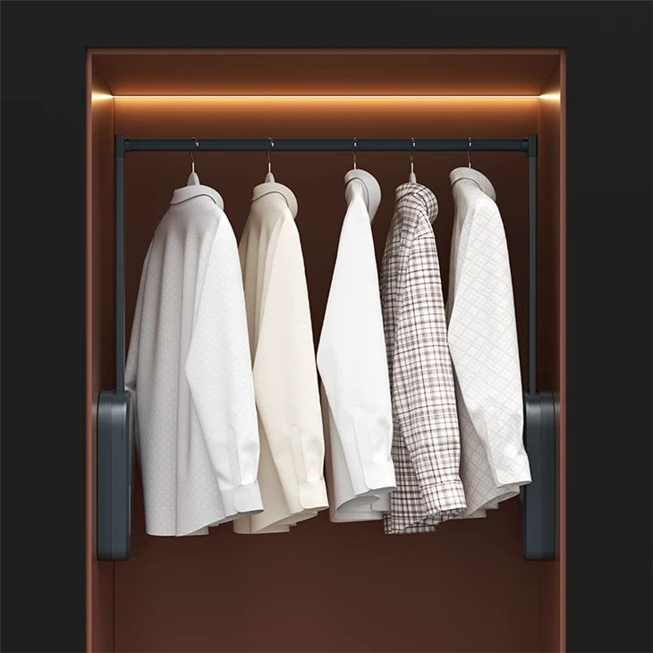 Bedroom Smart Wardrobe Electric Lifting Clothes Rod
