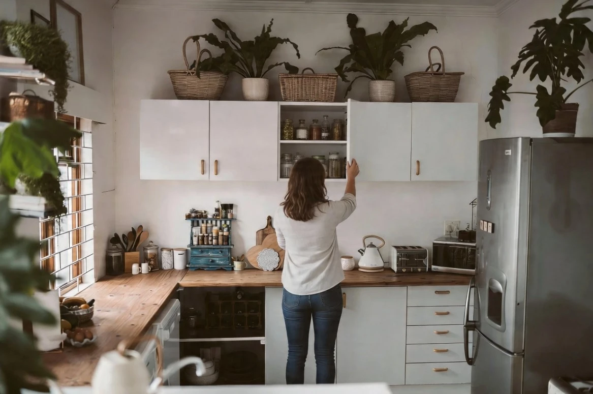 Traditional cabinets are too high and difficult to access Traditional cabinets are too high and difficult to access