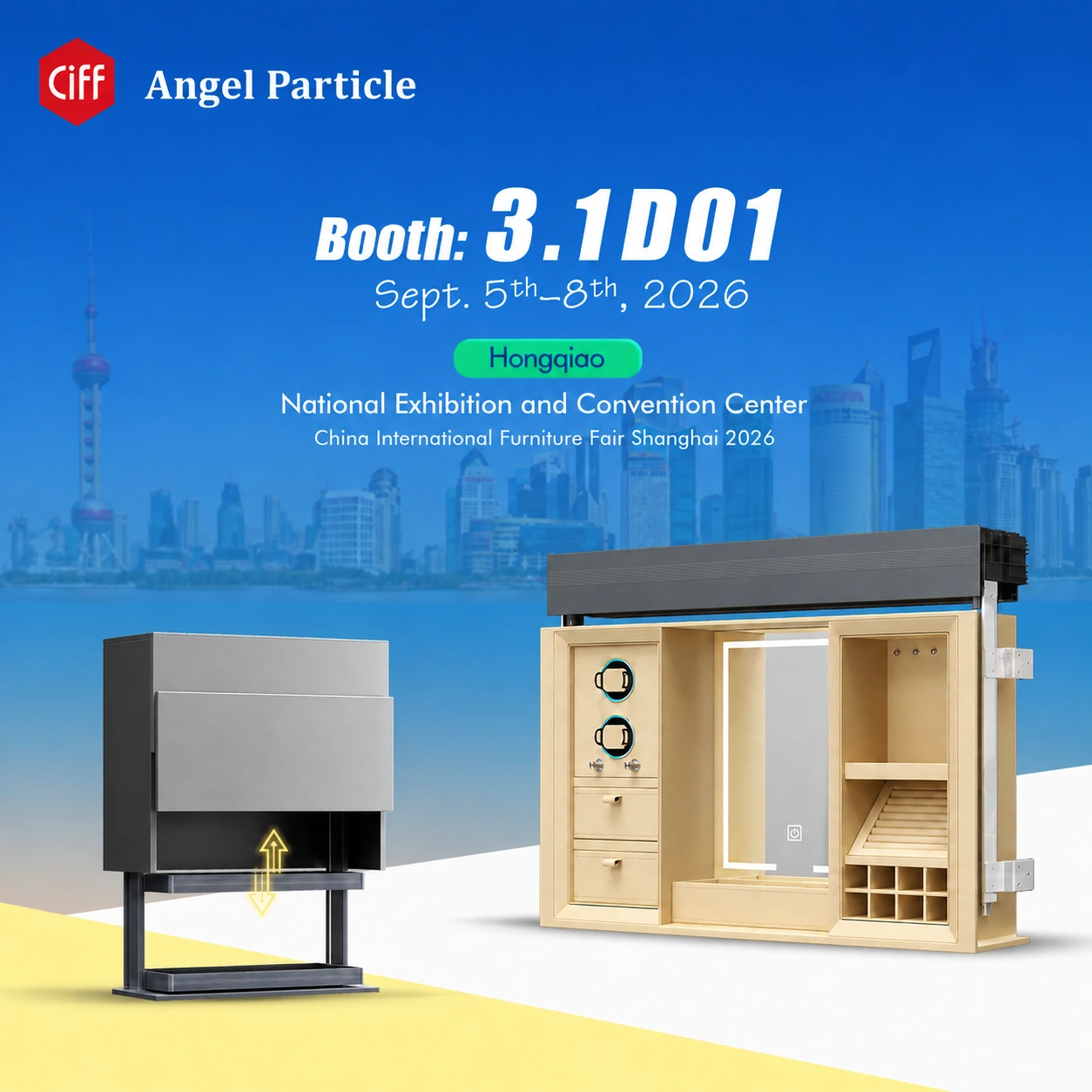 Angel Particle At The 2026 China International Furniture Fair