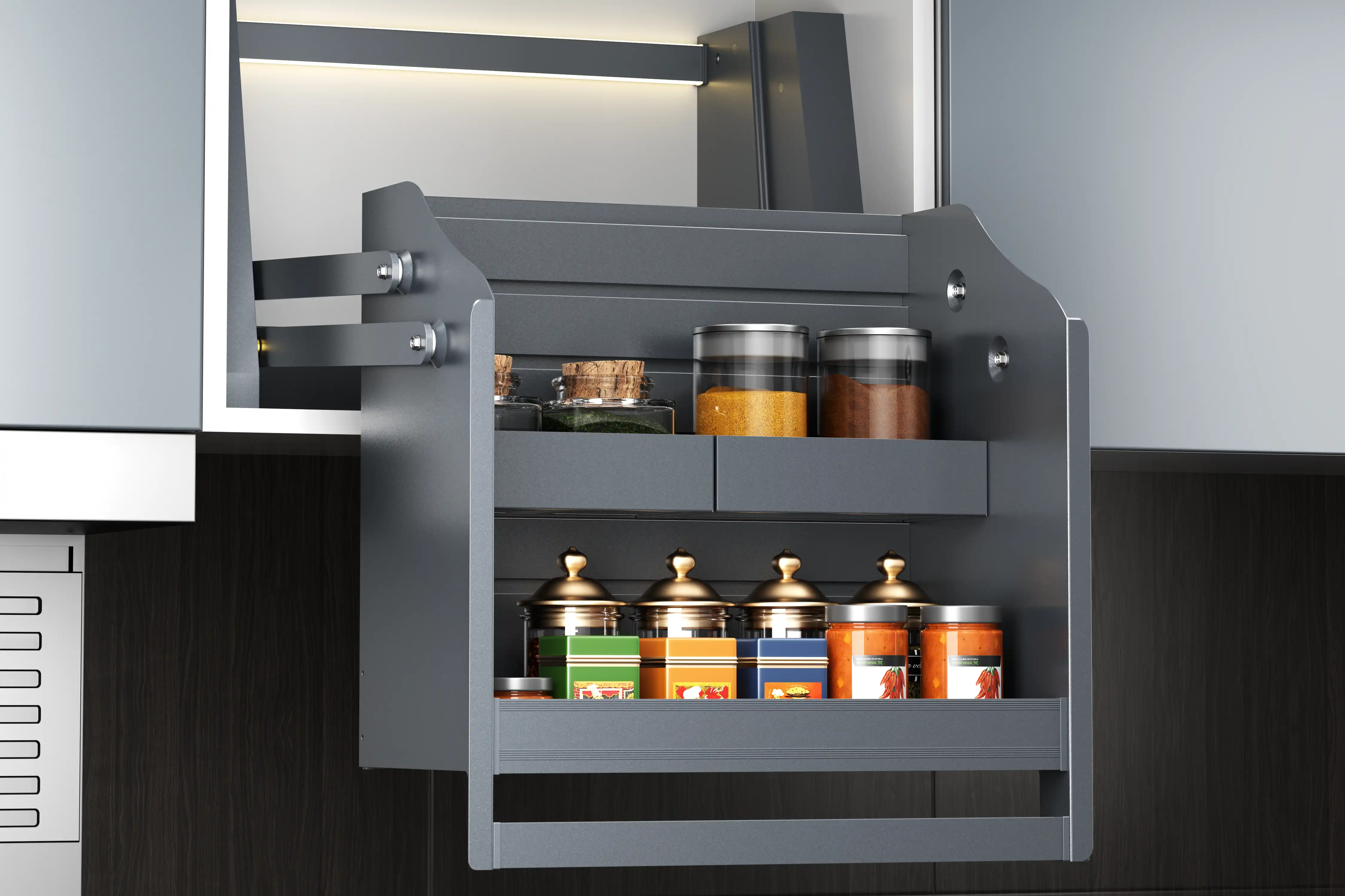 electric drop-down cabinet system electric drop-down cabinet system