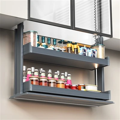 Kitchen Double Wall Cabinet Lift