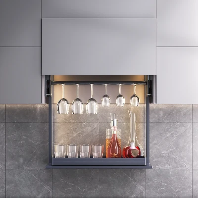 Motorized Wine Cabinet Lift