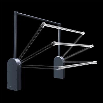 Wardrobe Double Motor Electric Up And Down Lifting Rod